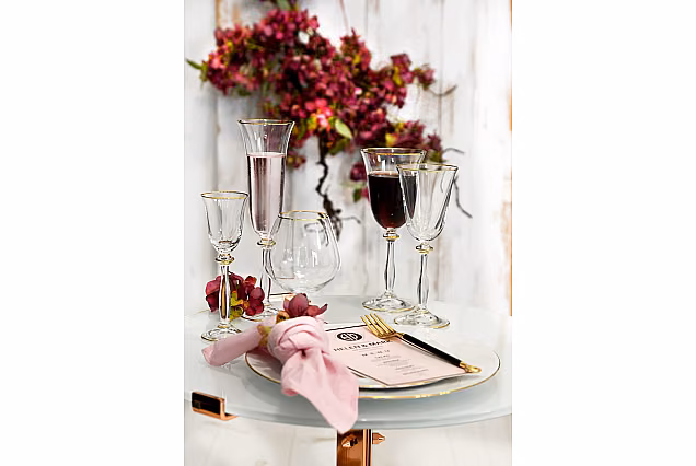 Eleganckie kieliszki do wina czerwonego New York-NYB