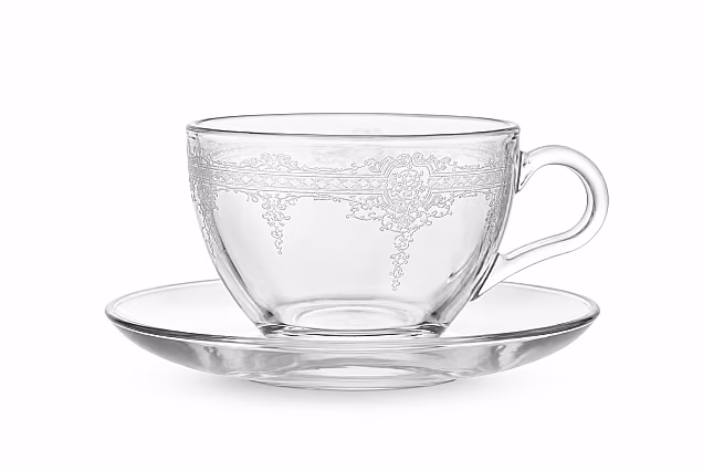 Filiżanki do cappuccino ze spodkiem-2szt Verona-VRMA