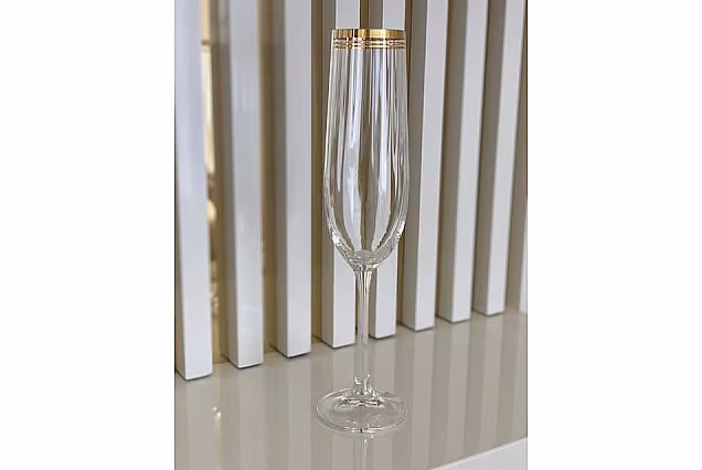 Marble Gold-MGA-kieliszki do szampana 190ml