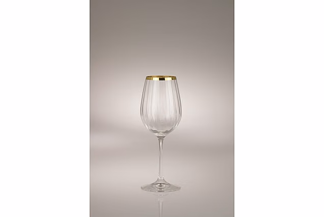 Faro Gold Optic-FGOC-kieliszki do wina 350ml