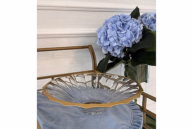 Marigold-MD-kryształowa misa 34cm zdobiona